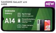 Samsung Galaxy A14 64GB-Pinnacle 2GB Top Up