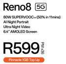 Oppo Reno 8 5G-Pinnacle 1GB Top Up