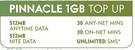 Oppo A17K 64GB-Pinnacle 1GB Top Up (24 Months)