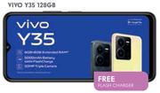 Vivo Y35 128GB-Pinnacle 1GB Top Up (24 Months)
