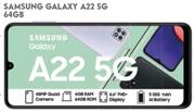 Samsung Galaxy A22 5G 64GB-On Pinnacle 1GB Top Up