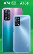 Oppo A74 5G + A16s-On Pinnacle 2GB Top Up (24 Months)