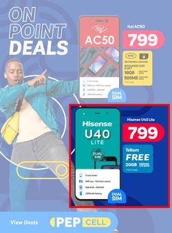 PEP Cell : On Point Deals (25 August - 28 September 2023), page 1