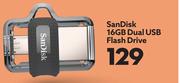 Sandisk 16GB Dual USB Flash Drive
