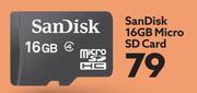 Sandisk 16GB Micro SD Card