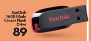 Sandisk 16GB Blade Cruzer Flash Drive
