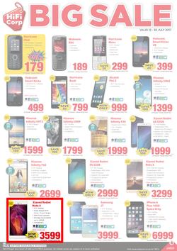 HiFi Corp : Big Cellular Sale (12 July - 30 July 2017), page 1