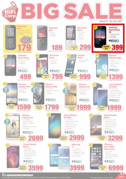 HiFi Corp : Big Cellular Sale (12 July - 30 July 2017), page 1
