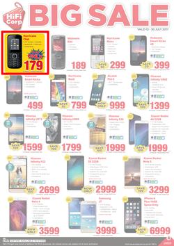 HiFi Corp : Big Cellular Sale (12 July - 30 July 2017), page 1