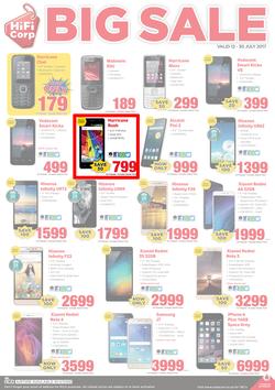 HiFi Corp : Big Cellular Sale (12 July - 30 July 2017), page 1