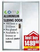 Comu Slidind Aluminium Door-1800mm*2100mm