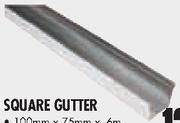 Square Gutter-100mm*75mm*6m