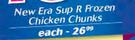 New Era Sup R Frozen Chicken Chunks-2Kg Each