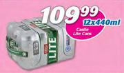 Castle Lite Cans-12 x 440ml