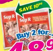 New Era Sup R Frozen Chicken Chunks-2 x 2kg