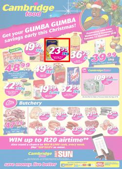 Cambridge Food Gauteng : Mid-Month (9 Nov - 22 Nov 2016), page 1