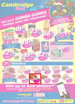 Cambridge Food Gauteng : Mid-Month (9 Nov - 22 Nov 2016), page 1