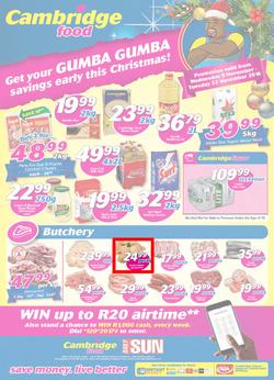Cambridge Food Gauteng : Mid-Month (9 Nov - 22 Nov 2016), page 1