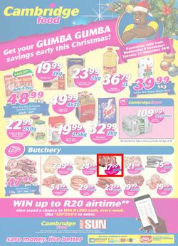 Cambridge Food Gauteng : Mid-Month (9 Nov - 22 Nov 2016), page 1