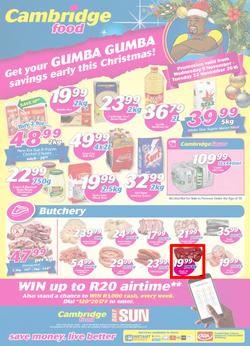 Cambridge Food Gauteng : Mid-Month (9 Nov - 22 Nov 2016), page 1