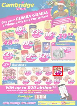 Cambridge Food Gauteng : Mid-Month (9 Nov - 22 Nov 2016), page 1