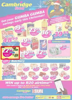 Cambridge Food Gauteng : Mid-Month (9 Nov - 22 Nov 2016), page 1