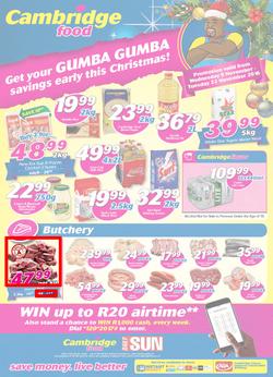 Cambridge Food Gauteng : Mid-Month (9 Nov - 22 Nov 2016), page 1