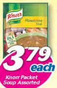 Knorr Packet Soup Assorted