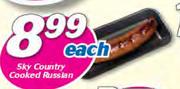 Sky Country Cooked Russian-Each