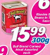 Bull Brand Corned Meat Assorted-300g