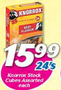 Knorrox Stock Cubes Assorted-24's