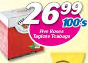 Five Roses Tagless Teabags-100's