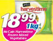 McCain Harvestime Frozen Mixed Vegetables-1Kg