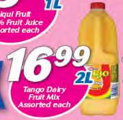 Tango Dairy Fruit Mix Assorted-2Ltr