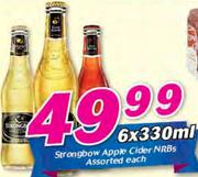 Strongbow Apple Cider Assorted NRBs-6x330ml Each