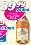 Viceroy Old Liqueur Brandy-750ml