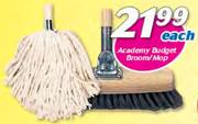 Academy Budget Broom/Mop-Each