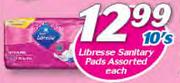 Libresse Sanitary Pads Assorted-10's