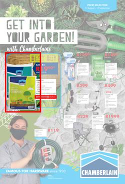 Chamberlains : Get Into Your Garden (17 August - 13 September 2020), page 1