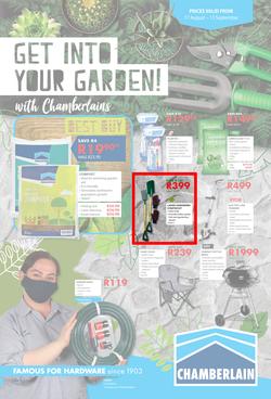 Chamberlains : Get Into Your Garden (17 August - 13 September 2020), page 1