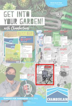 Chamberlains : Get Into Your Garden (17 August - 13 September 2020), page 1