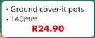 Herb Pots 140mm Ground Cover It Pots