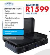 Cadac Delux Gas Stove 202PI-20-ZA