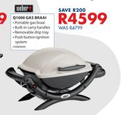 Weber Q1000 Gas Braai 50060044