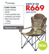 Kaufmann Camp Chair V0202004