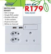 Major Tech Switch And Socket
