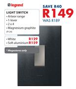 Legrand Light Switch P124