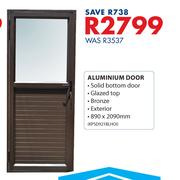 Aluminium Door 890 x 2090mm