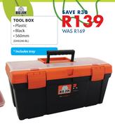 Big Jim Tool Box Including Tray DH0240-BL