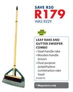 Lasher Leaf Rake And Gutter Sweeper Combo FG00018